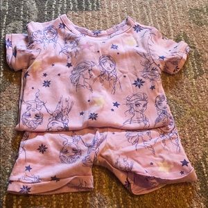 NWOT Gap Frozen short pj set
